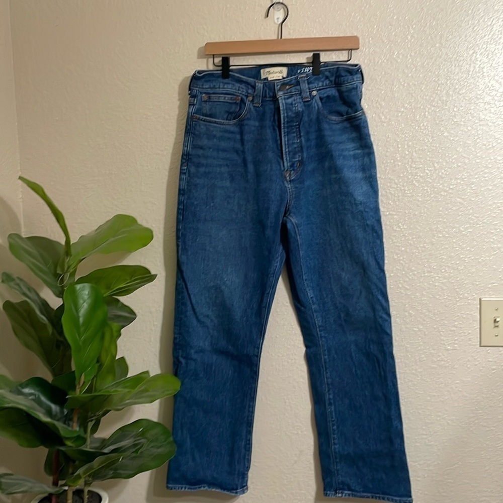 Madewell Women's Boot Cut Jeans - Blue